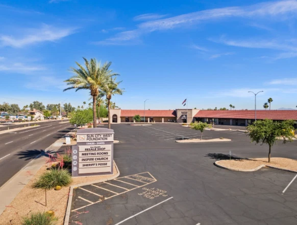 Sun City West Foundation campus on R H Johnson Boulevard, home base for community programs and events.