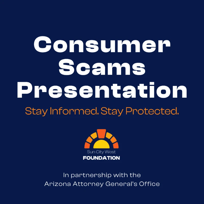 Consumer Scams Presentation Graphic