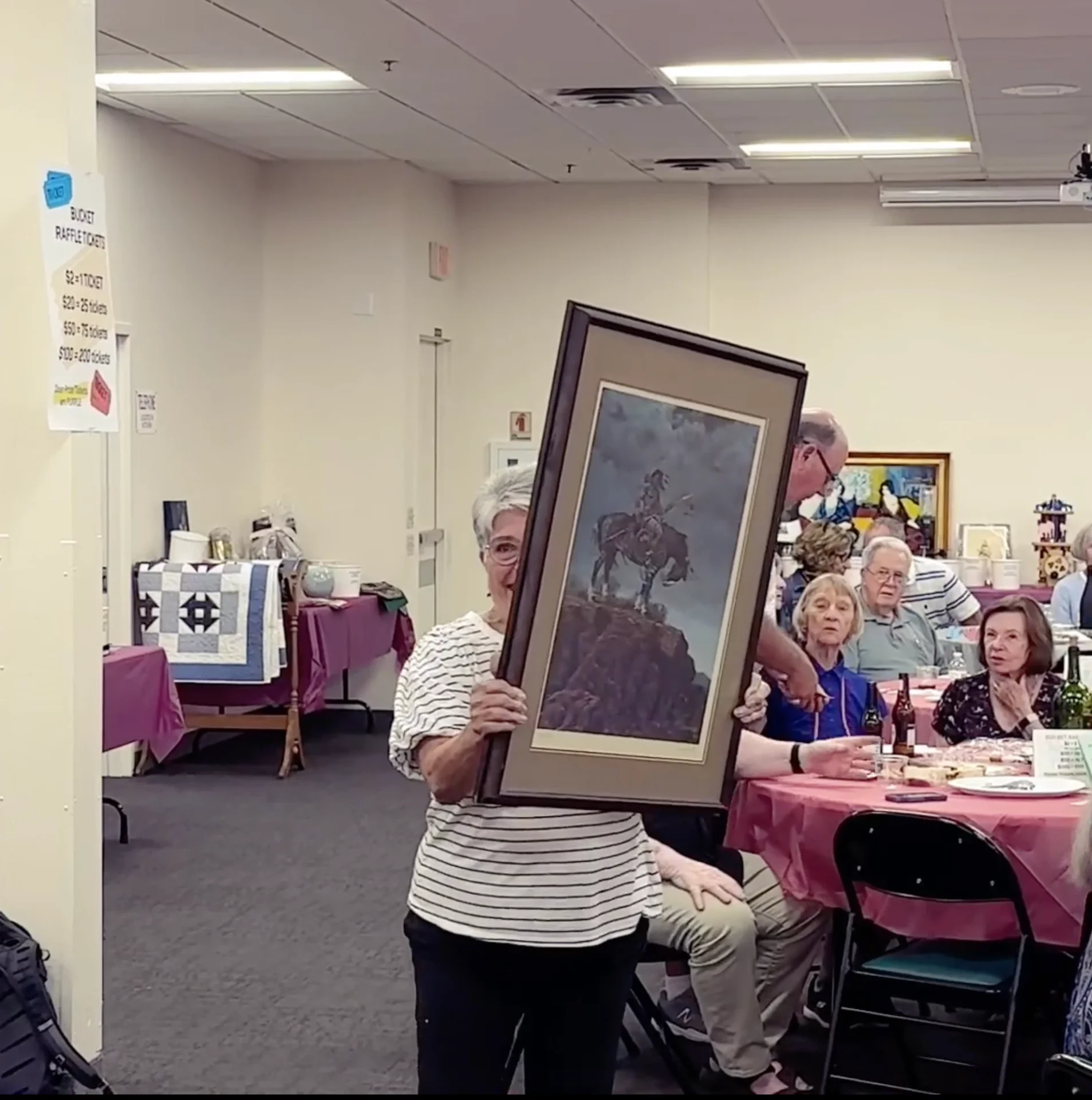 Community fundraiser announcement for An Artistic Affair.