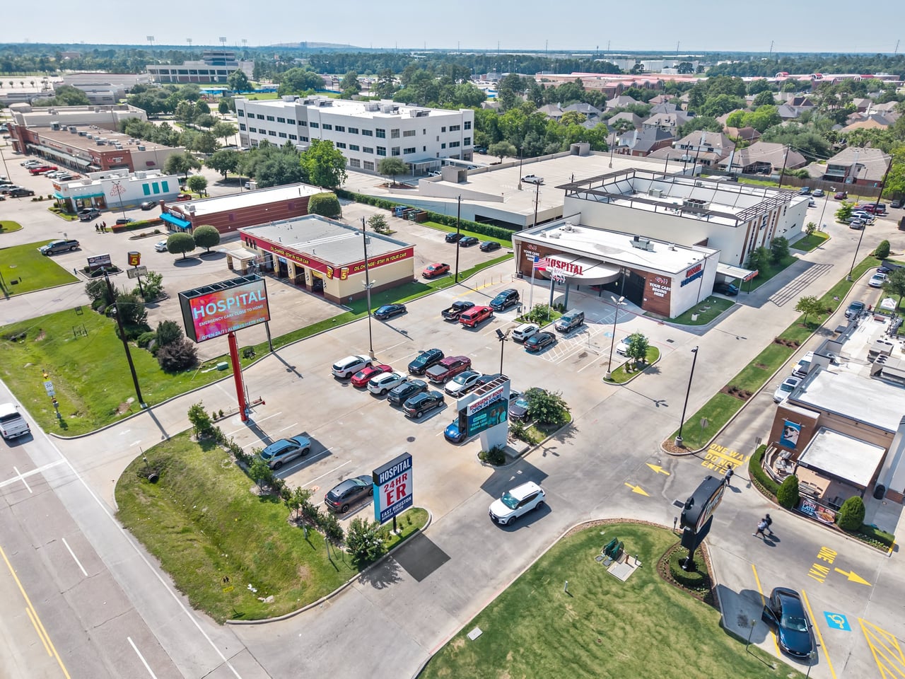 Aerial & landscape campus photography