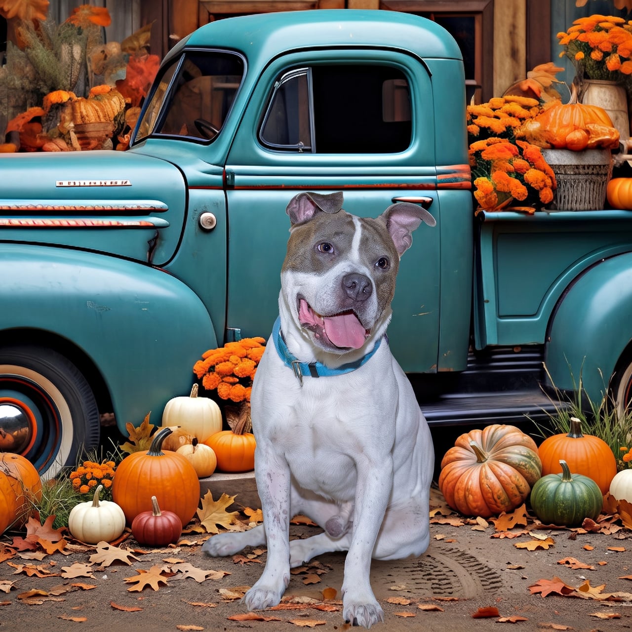CHOWDER, a Pit Bull