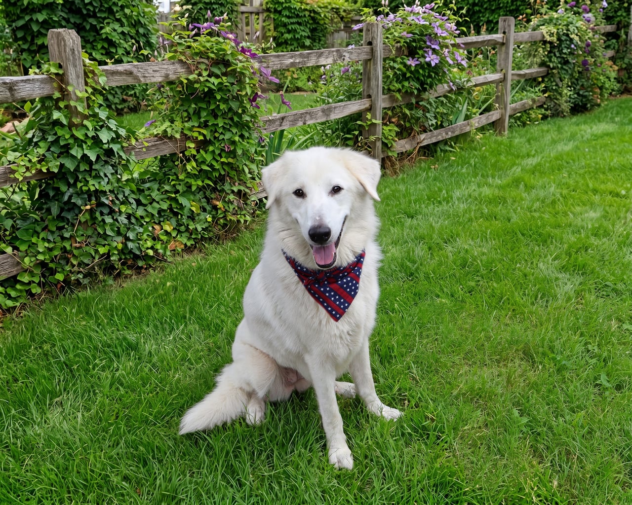 DAPHNE, a Great Pyrenees