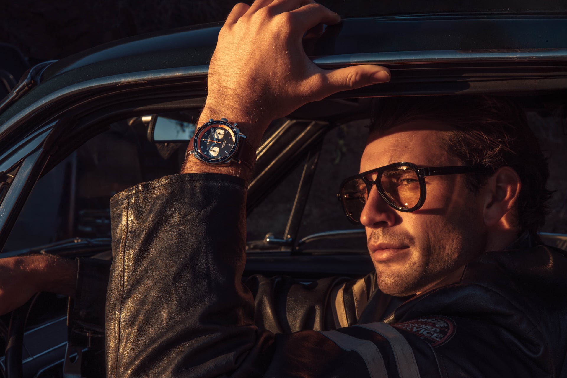 MVMT sunset portrait