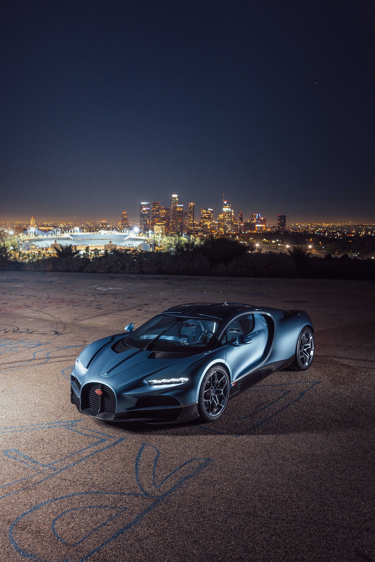 Bugatti Tourbillon city night