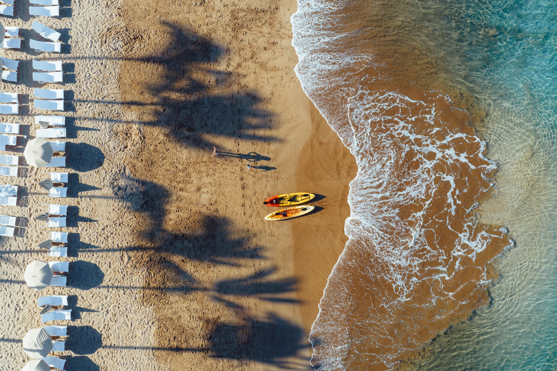 Mountain hiking trail