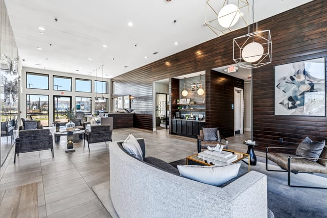 Standard at Boswell — leasing office & amenities