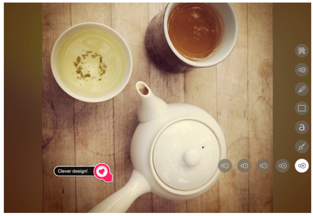 Evernote Skitch user interface