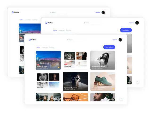 Picflow software product screenshots