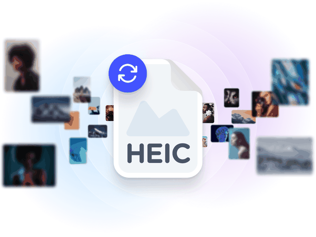 Free HEIC Image Converter Visual
