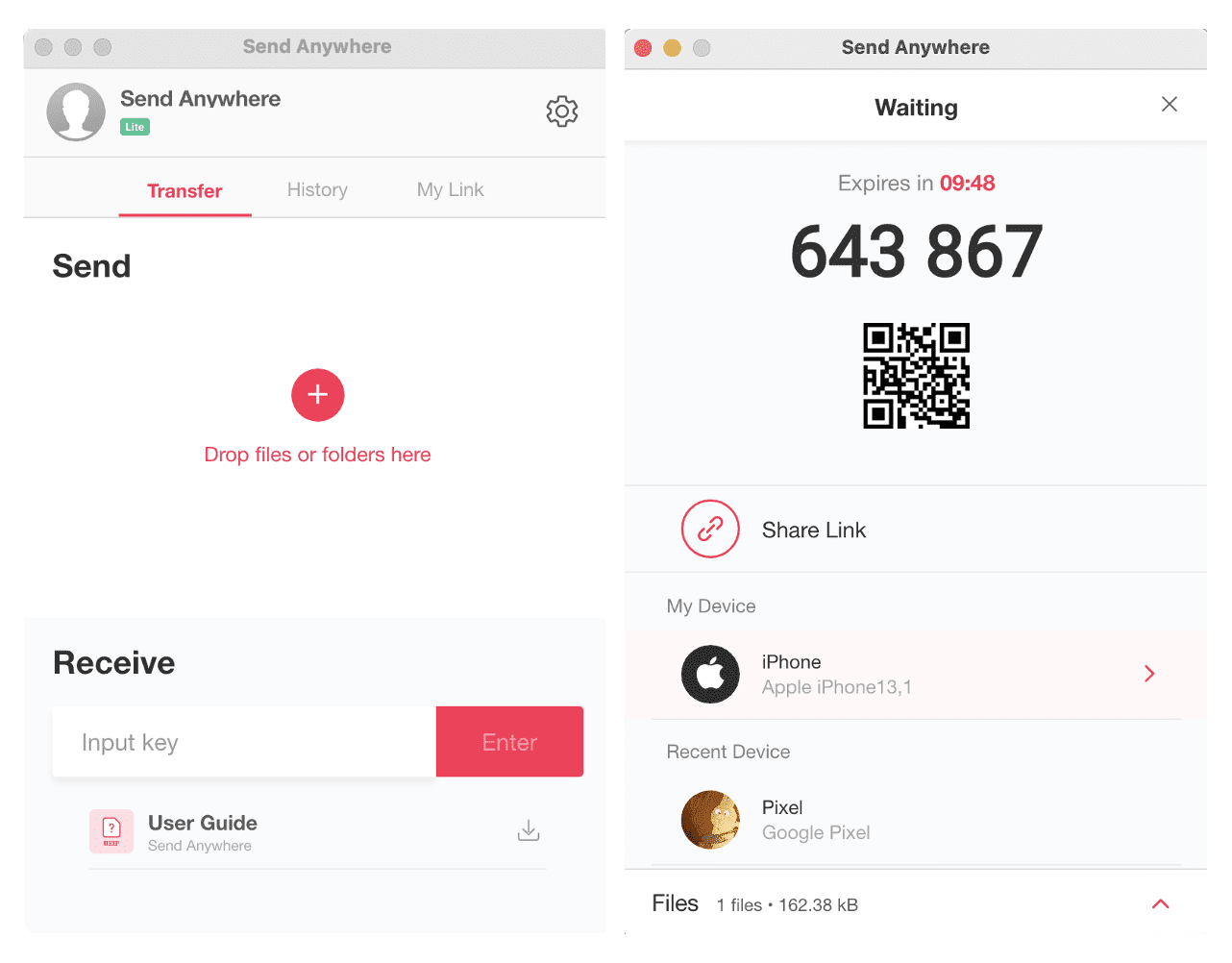 wetransfer alternatives send anywhere