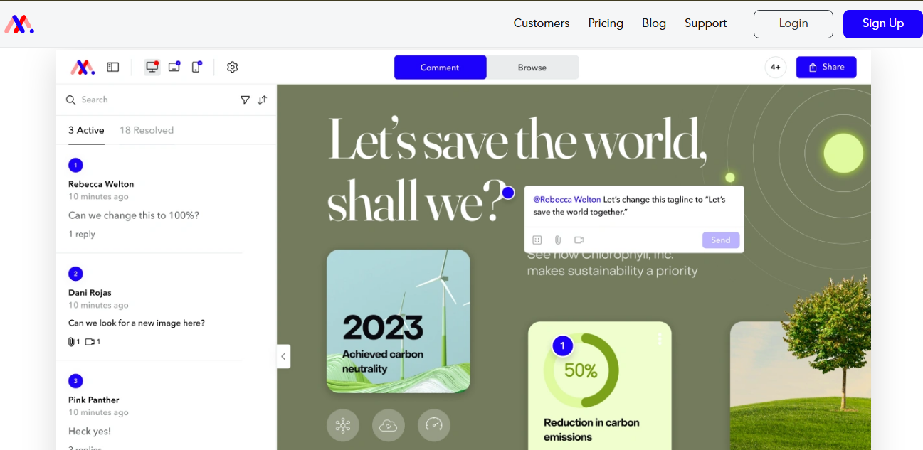 competitor alternatives markup.io
