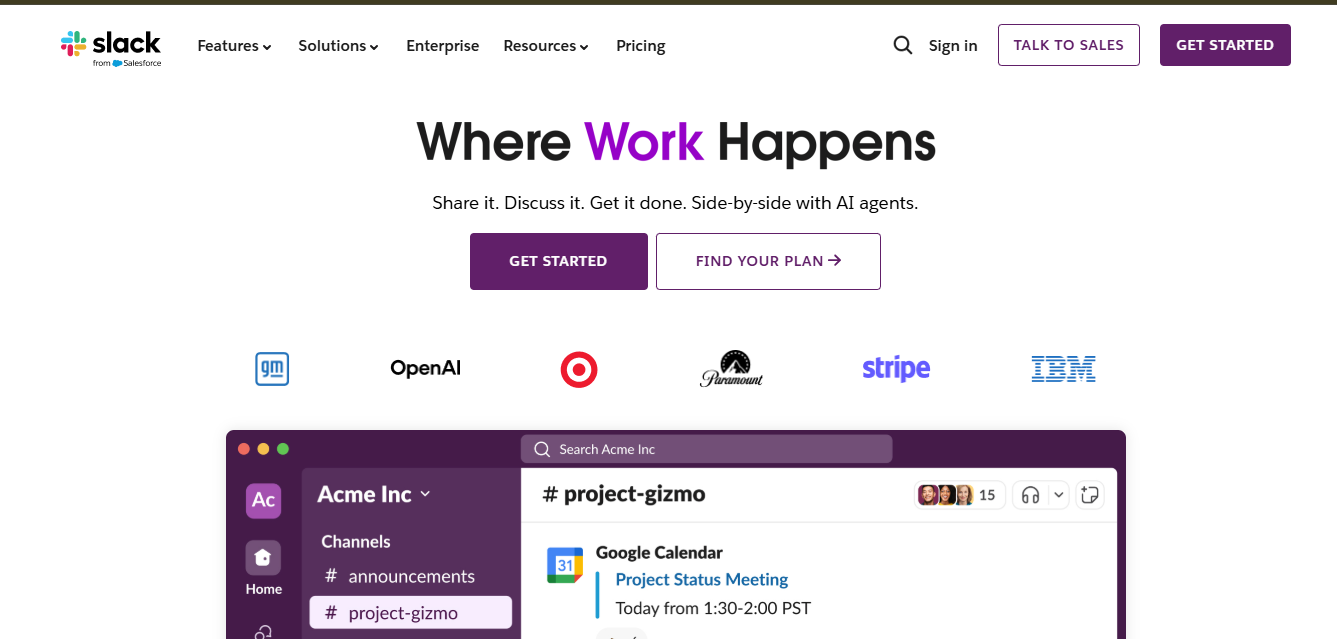 competitor alternatives slack