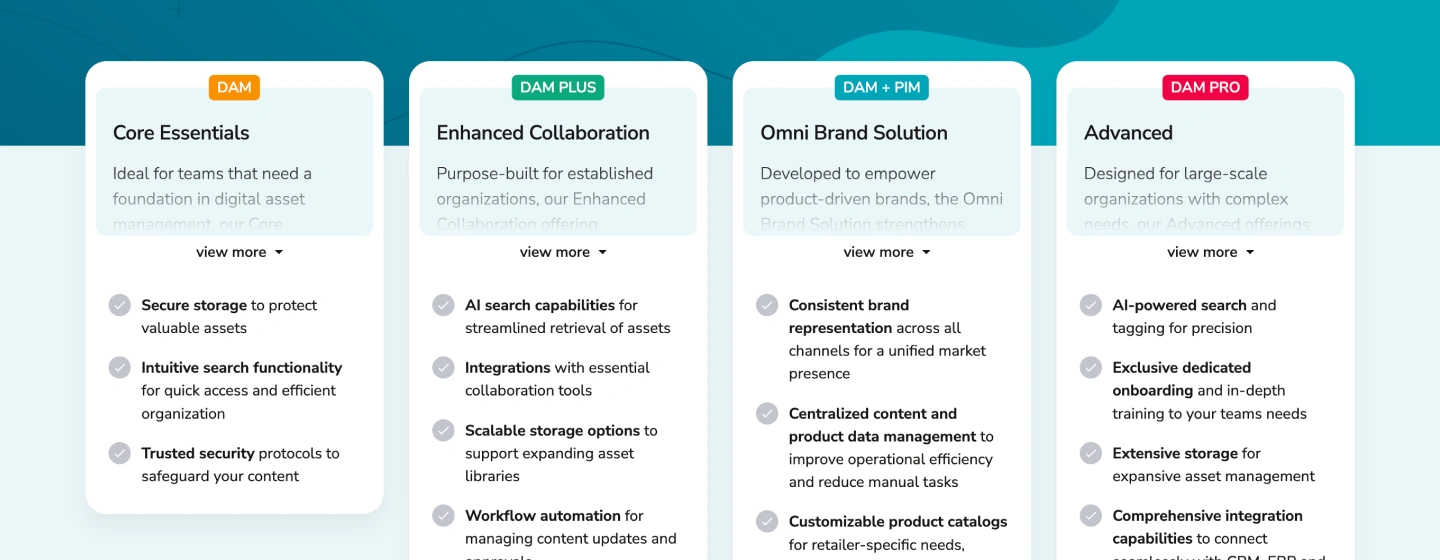 Pricing details and plans of Canto (canto.com)