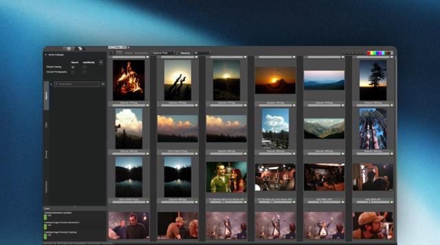 Screenshot of PhotoMechanic Software
