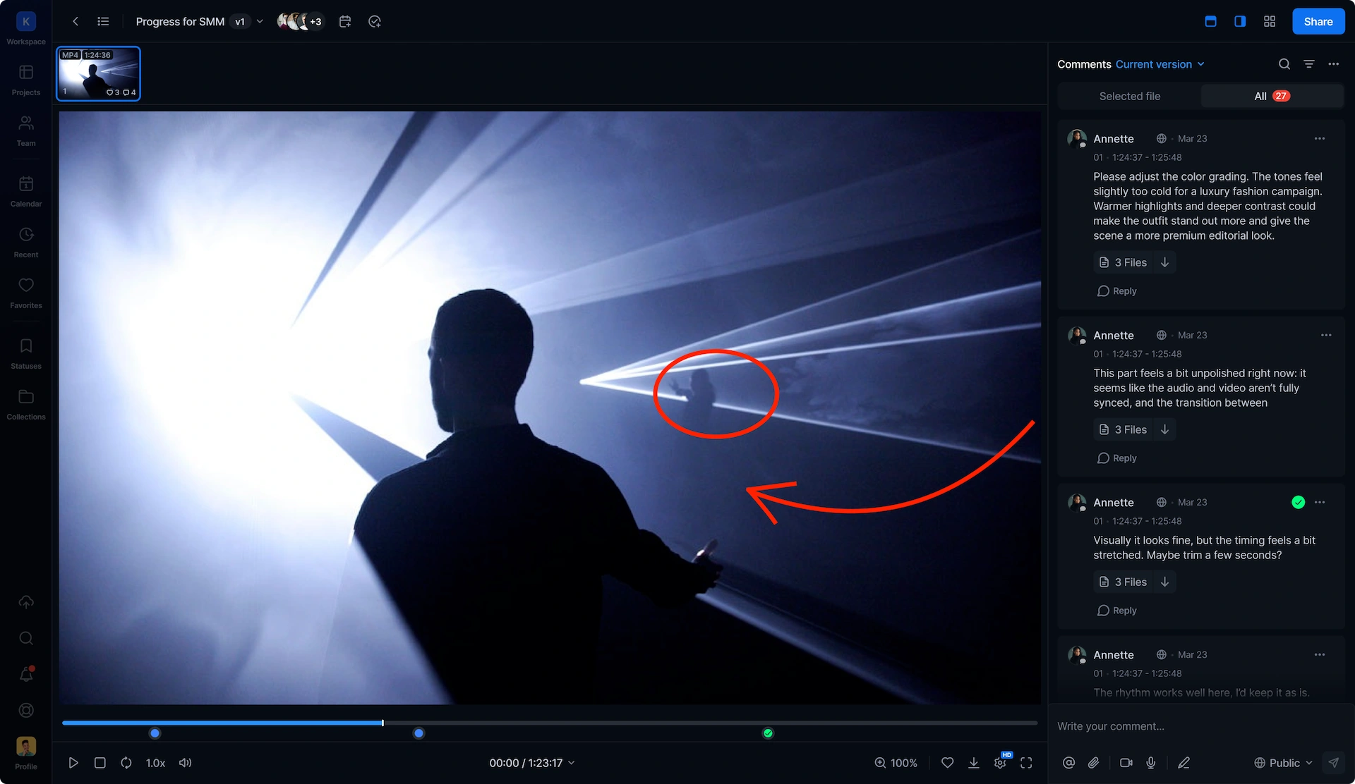 Krock Video Review Software Visual