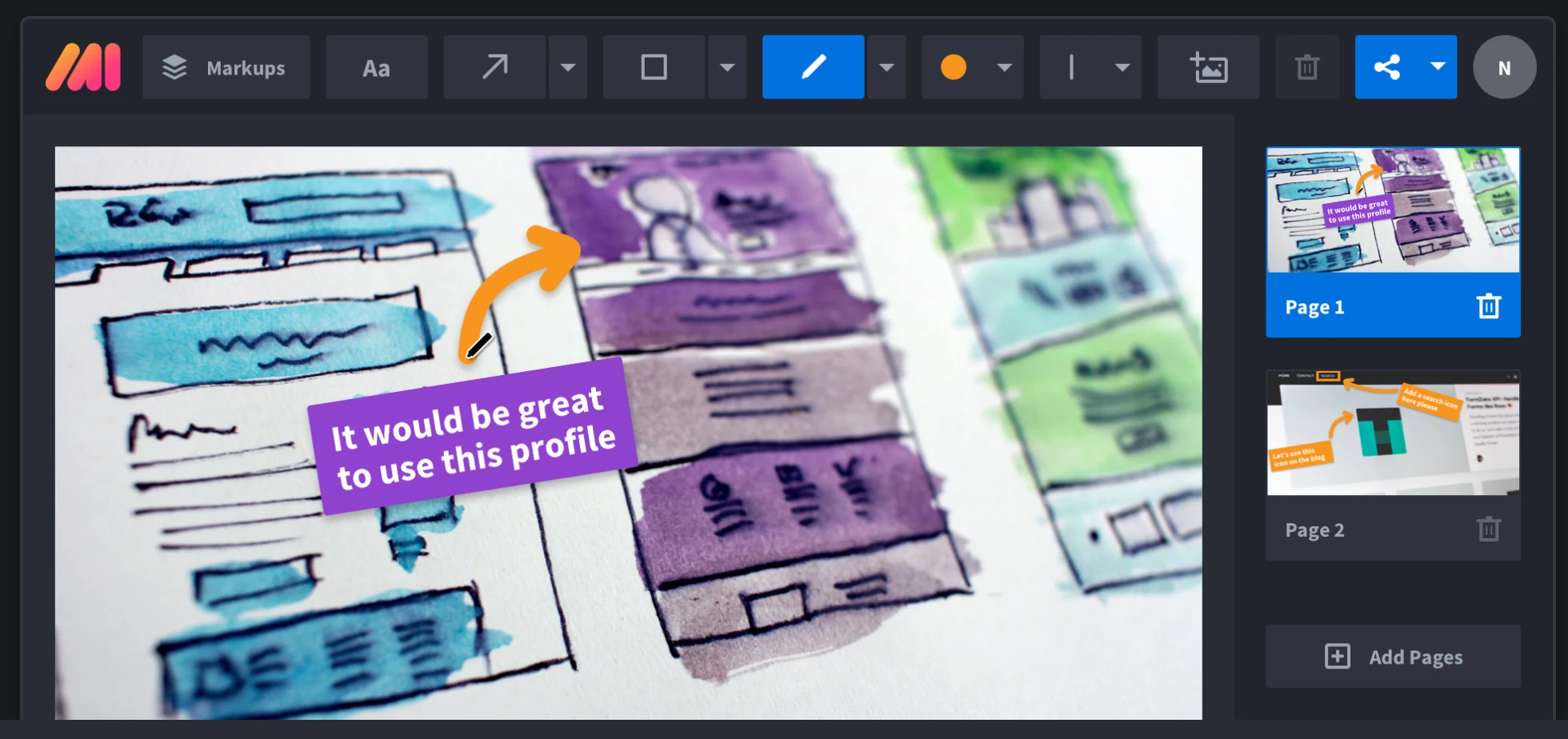 Markup Hero Software Visual