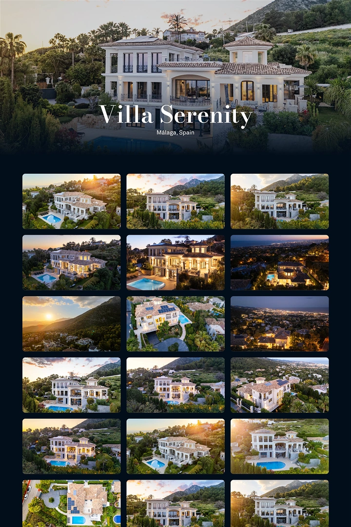 Showcase Visual of Villa Serenity